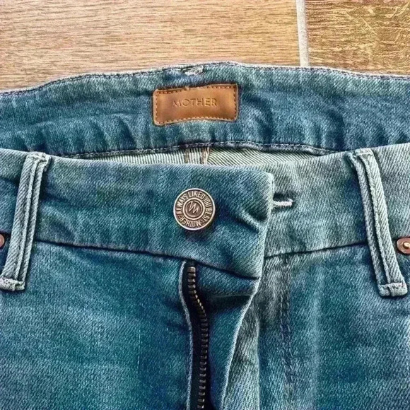 MOTHER THE LOOKER ANKLE FRAY LOVE GUN STYLE# 1431-470 & CUT# 700945 32 SOLD OUT - Picture 7 of 15